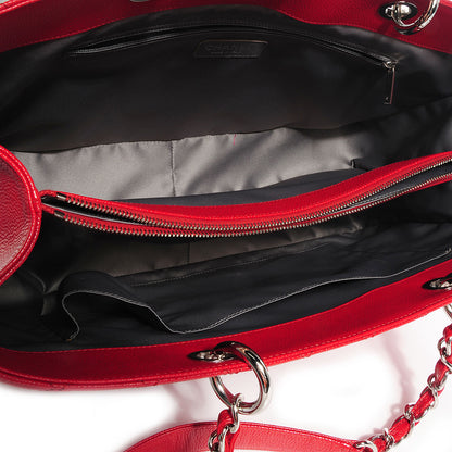 Chanel Caviar XL Grand Shopping Tote GST Red 5 of 7