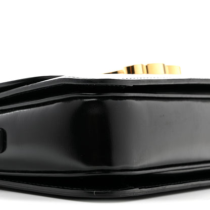Celine Shiny Calfskin Teen Triomphe Black 9 of 11