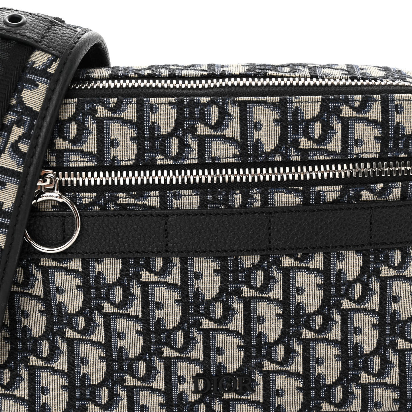 HOMME Oblique Safari Messenger Blue