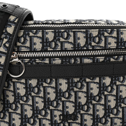 Christian Dior HOMME Oblique Safari Messenger Blue 7 of 9