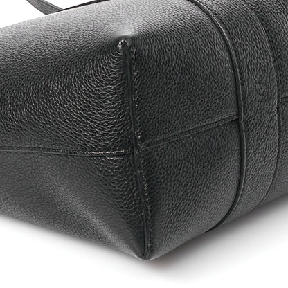 Mulberry Small Classic Grain Bayswater Tote Black 10 of 12
