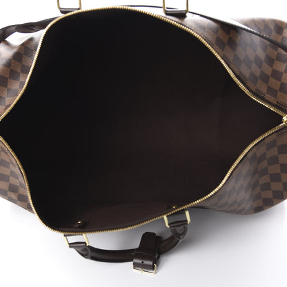 Louis Vuitton Damier Ebene Keepall Bandouliere 55 5 of 9