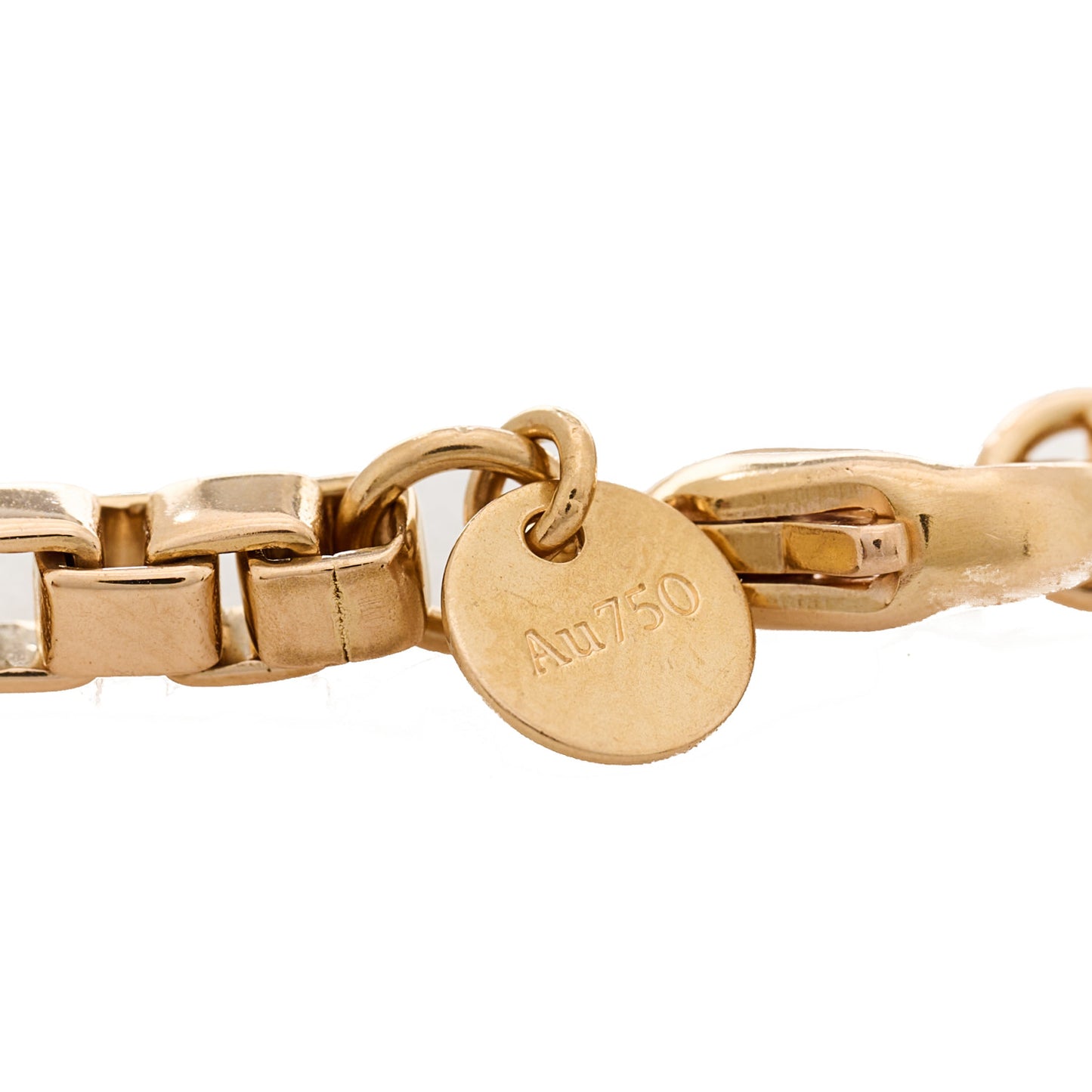 18K Rose Gold Venetian Link Bracelet