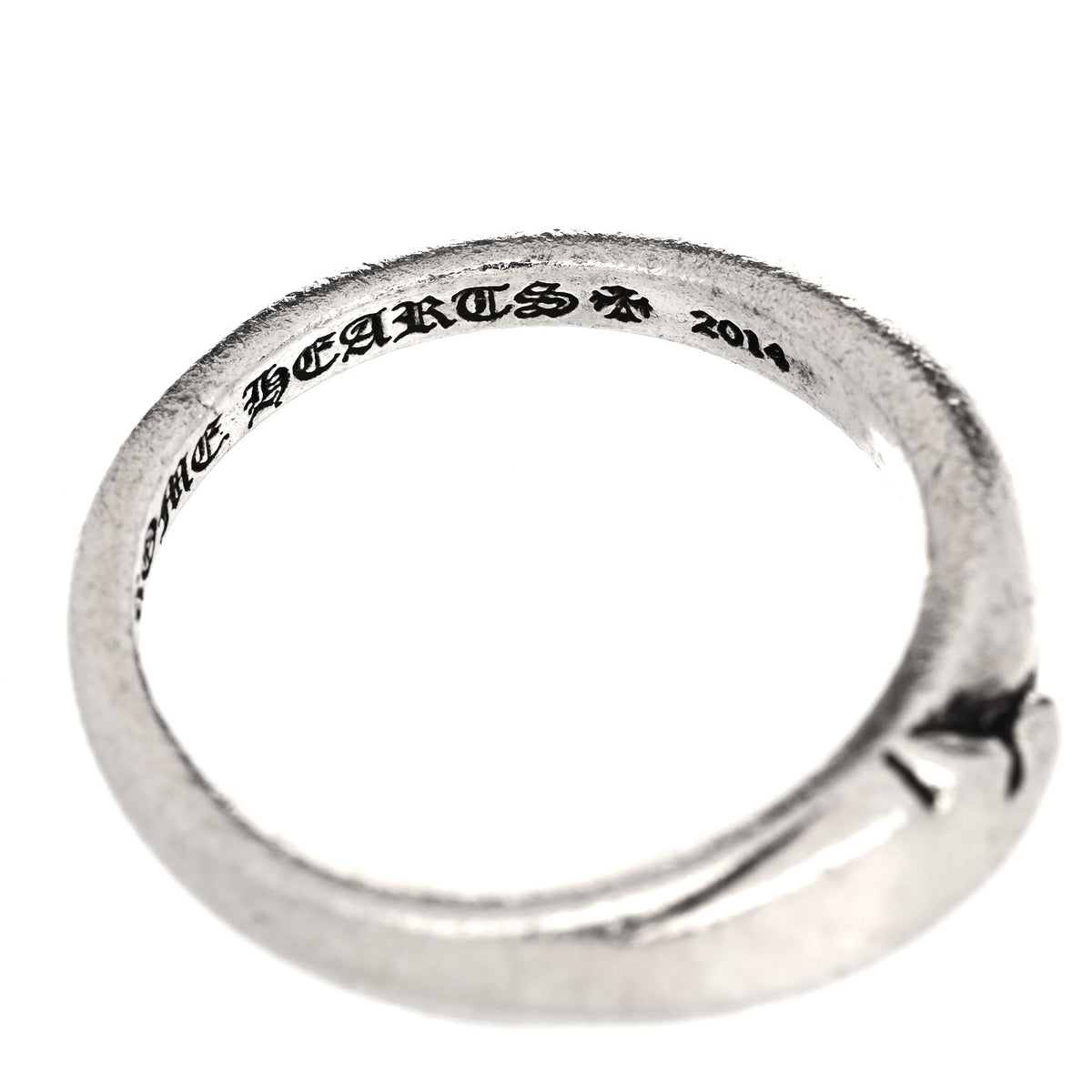 Chrome Hearts Sterling Silver Mini Fleur Knee Ring 60 9 5 of 5