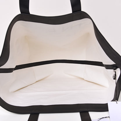 Celine Textile Medium Made In Tote Black White 6 of 9