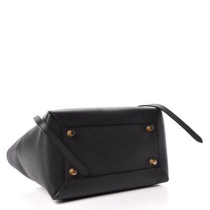 Celine Grained Calfskin Mini Belt Bag Black 5 of 16