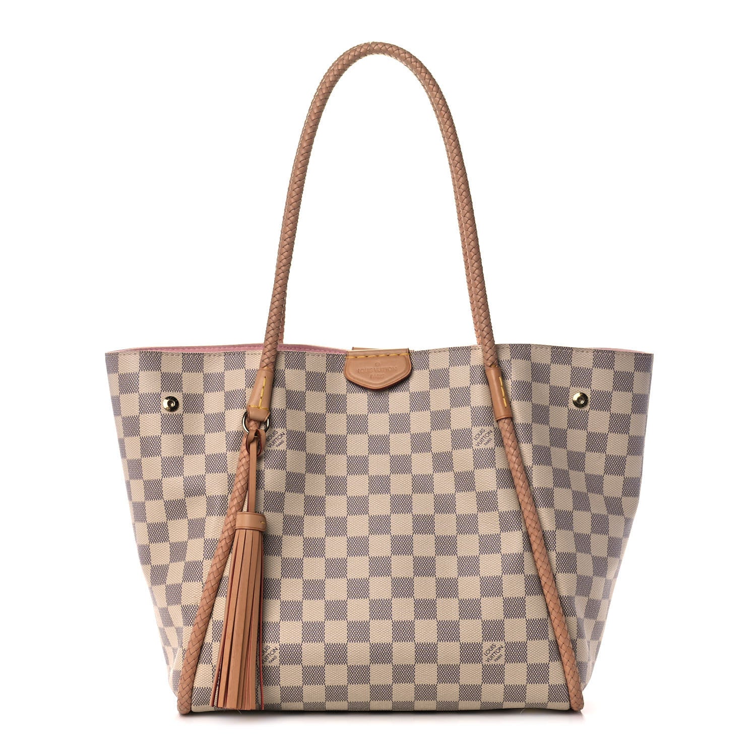 Louis Vuitton Damier Azur Propriano Rose Ballerine 1 of 15