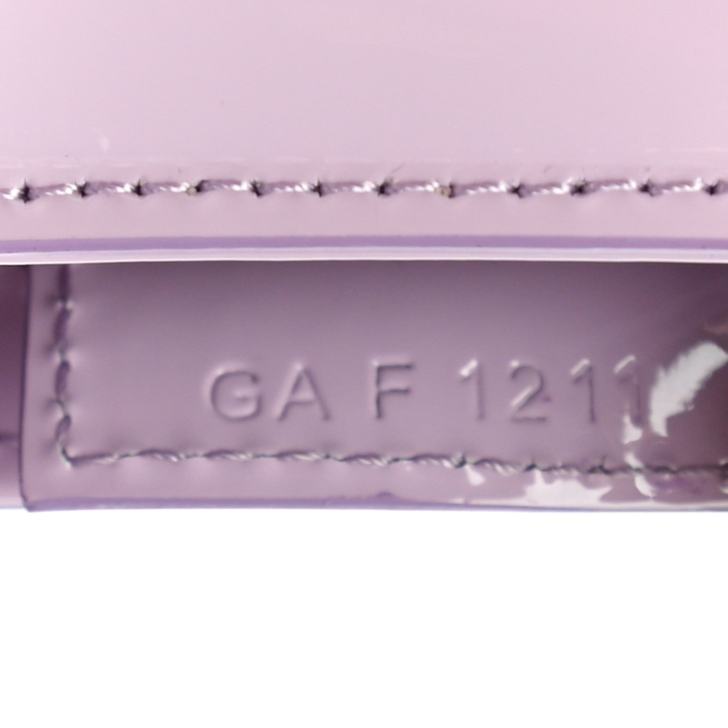 Givenchy Patent Padded Small Cut Out Shoulder Bag Lilac 7 of 10