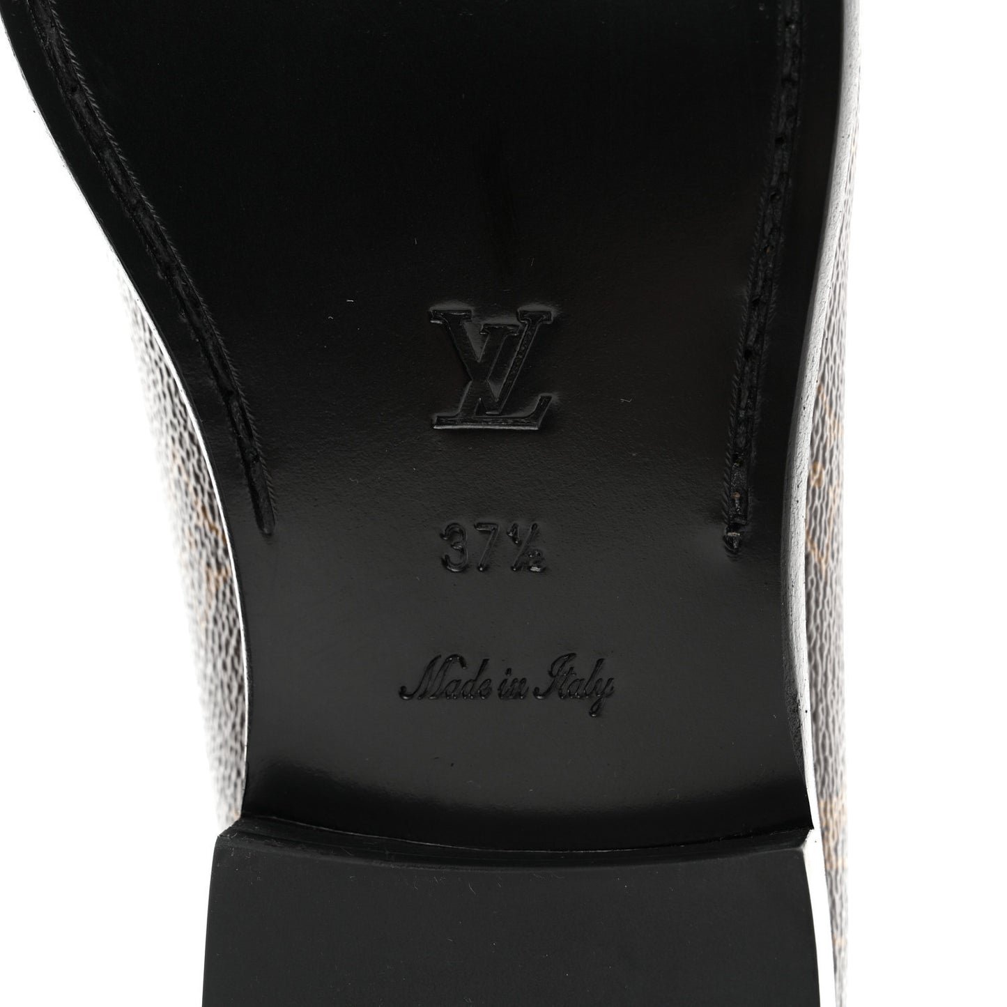 Monogram Chess Flat Loafer 37.5