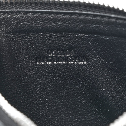 Loewe Soft Grained Calfskin Coin Card Holder Black 7 of 13