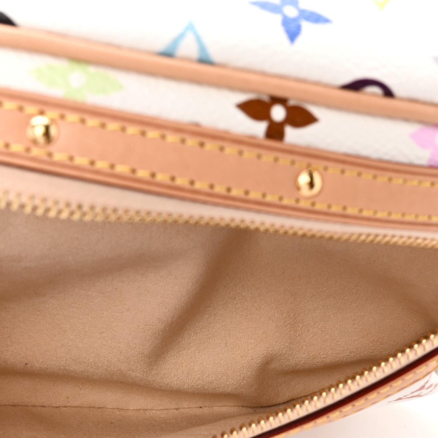 Louis Vuitton LV X TM Monogram Multicolor High Rise Bumbag White 5 of 9