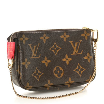 Louis Vuitton Monogram 2021 Christmas Animation London Mini Pochette Accessories Red 2 of 10