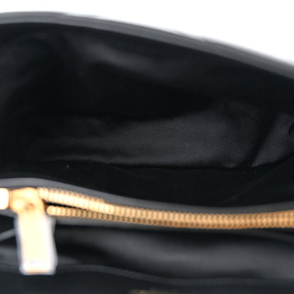 Saint Laurent Calfskin Y Quilted Monogram Small Loulou Chain Satchel Black 5 of 10