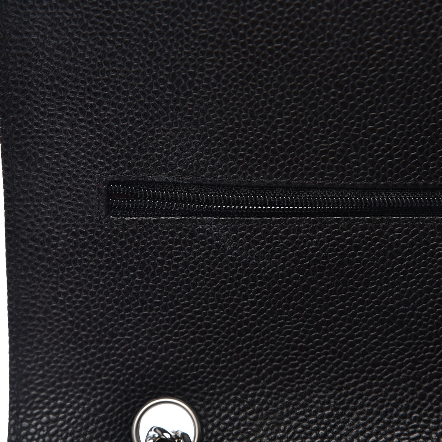 Caviar Quilted Maxi Double Flap Black