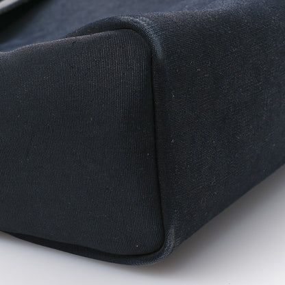 Hermes Toile Vache Calfskin Herbag 30 PM Black 9 of 13