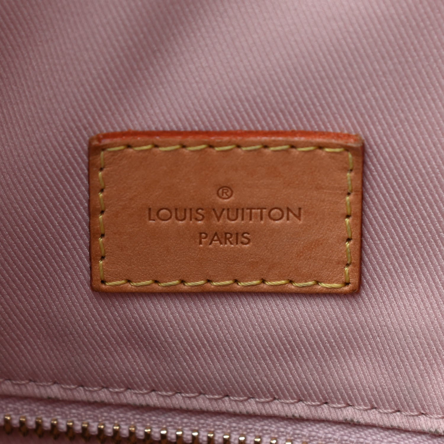Louis Vuitton Damier Azur Graceful MM Rose Ballerine 8 of 11