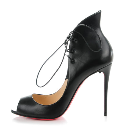 Christian Louboutin Kid Megavamp 100 Pumps 39.5 Black 1 of 6