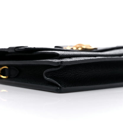 Louis Vuitton Empreinte Vavin Chain Wallet Black 8 of 10