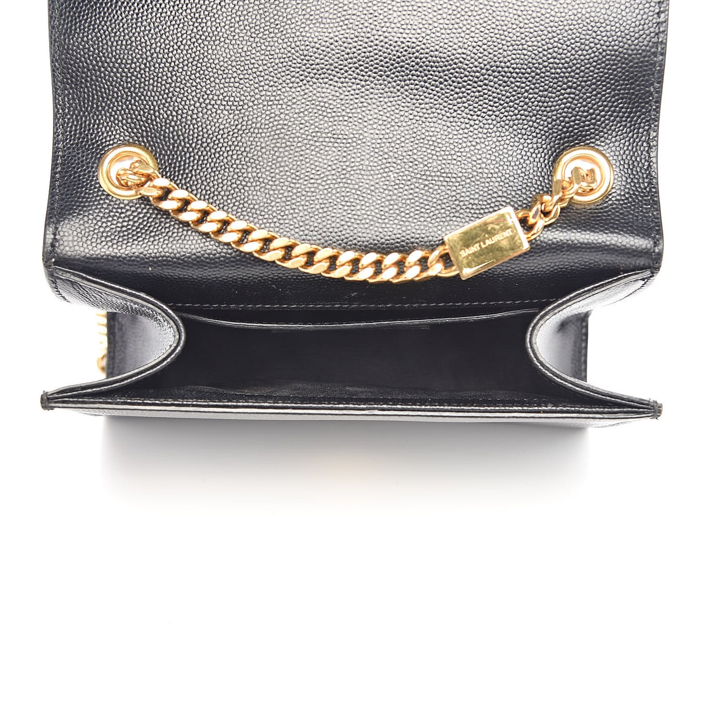 Grain De Poudre Small Monogram Kate Satchel Black