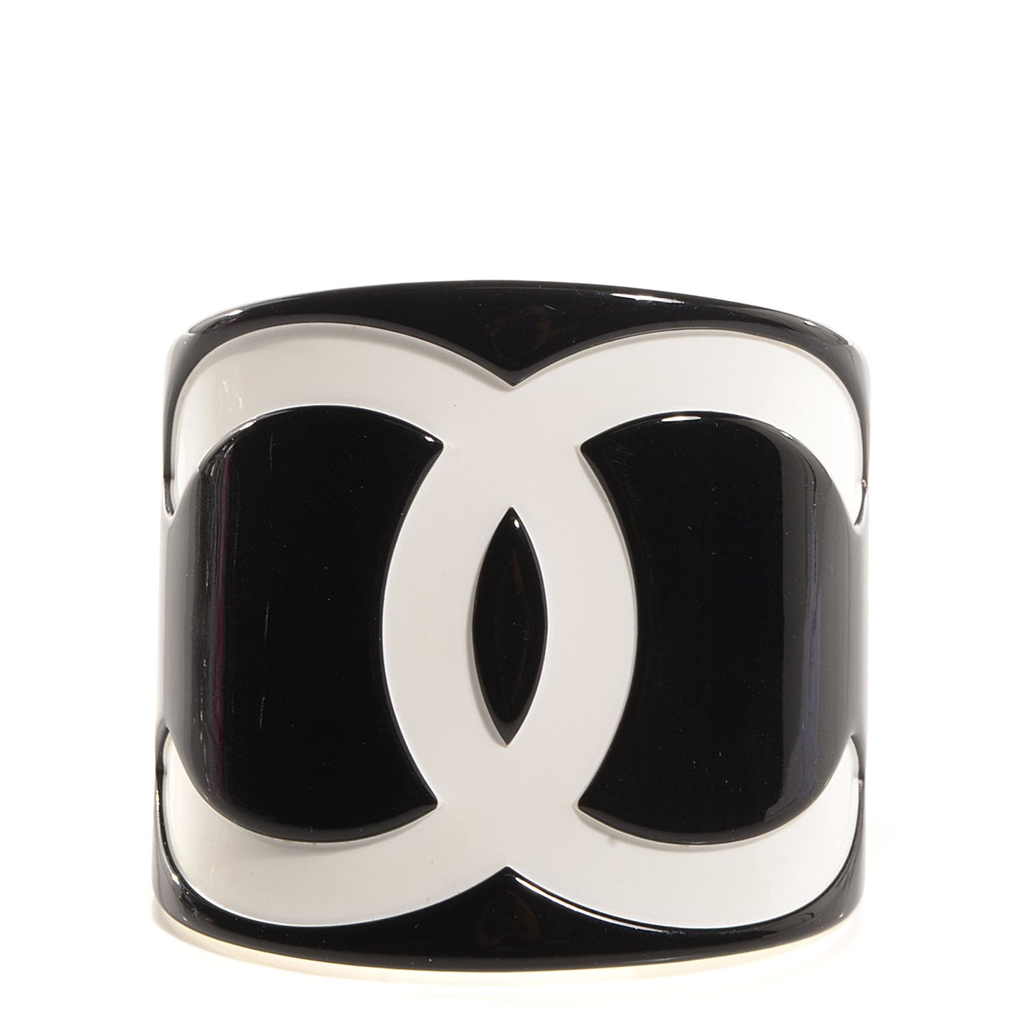 Resin CC Cuff Black White