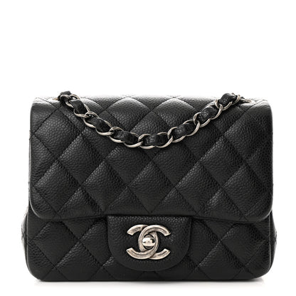 Chanel Caviar Quilted Mini Square Flap Black 1 of 10