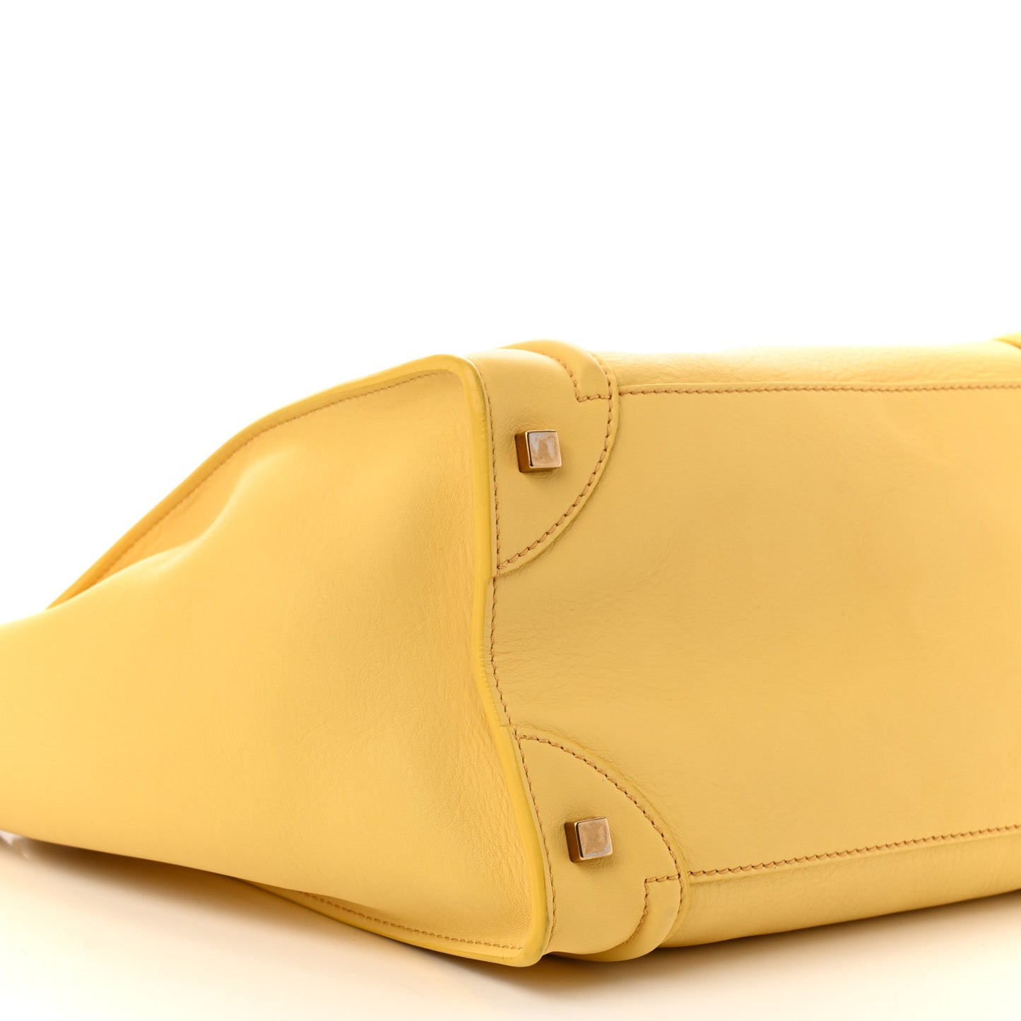 Smooth Calfskin Mini Luggage Citron