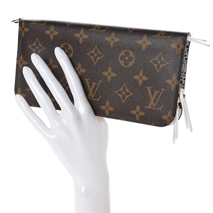 Louis Vuitton Monogram Kusama Waves Insolite Wallet White 2 of 8