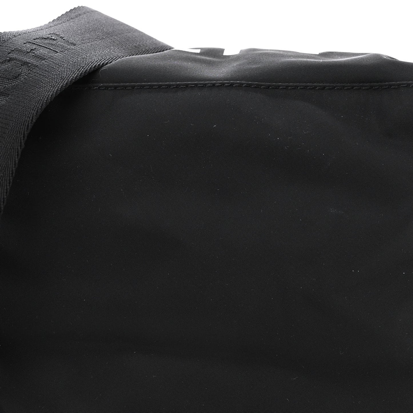 Nylon Small Pandora Mens Crossbody Black White