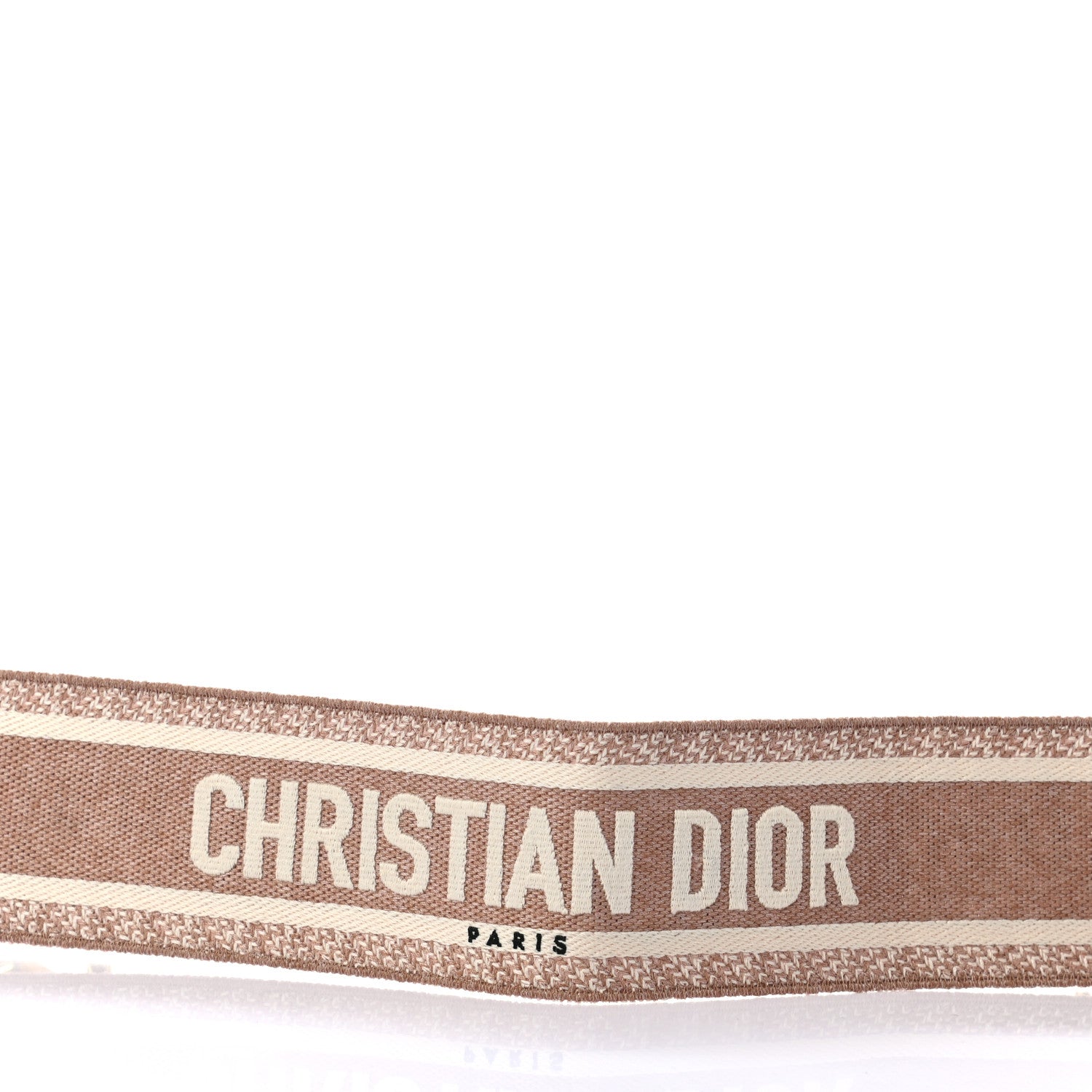 Christian Dior Canvas Embroidered Shoulder Strap Rose Des Vents 5 of 5