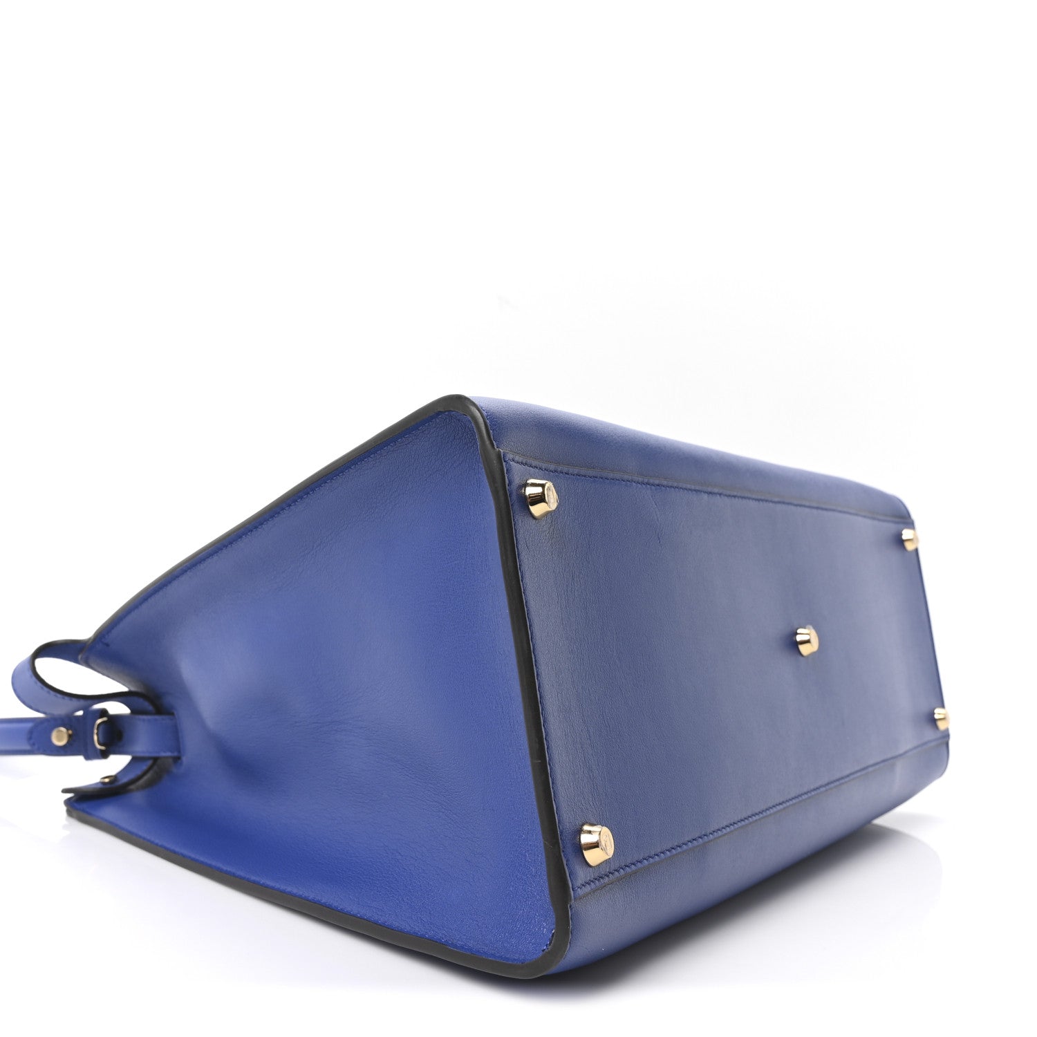 Fendi Vitello Large Fendi Way Blue 8 of 9