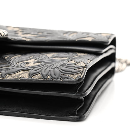 Gucci GG Supreme Monogram Arabesque Medium Dionysus Shoulder Bag Black 10 of 10