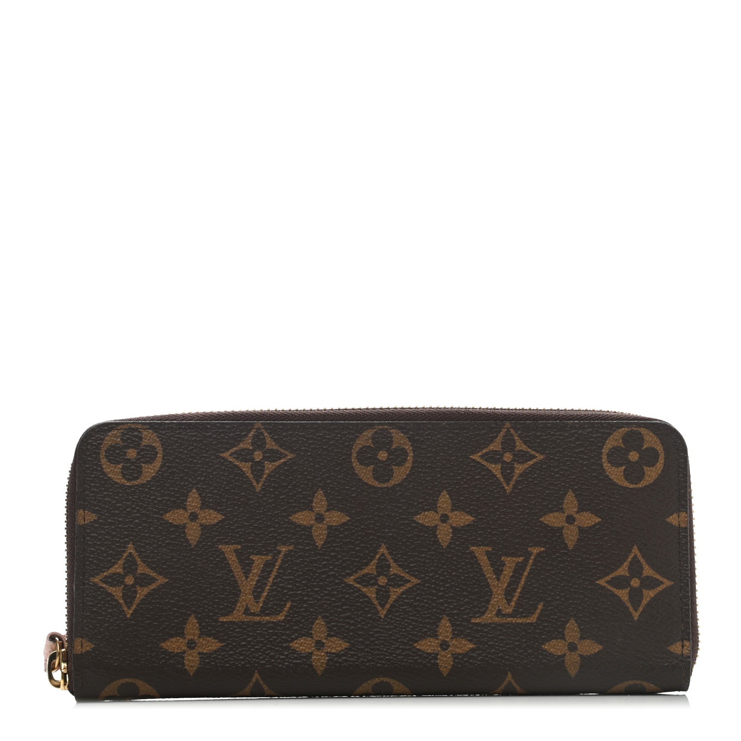 Louis Vuitton Monogram Clemence Wallet Rose Ballerine 1 of 10
