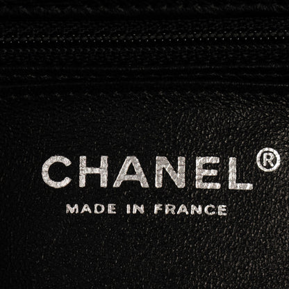 Chanel Crumpled Calfskin Quilted Mini Rectangular Flap So Black 7 of 8