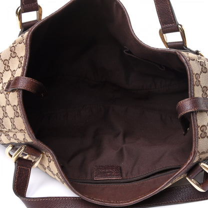 Gucci Monogram Medium Abbey Shoulder Bag Dark Brown 4 of 4