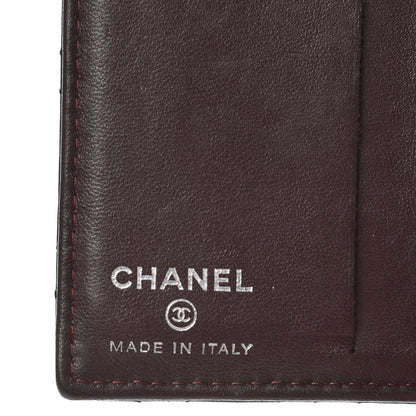Chanel Lambskin Quilted Card Holder Wallet Black 6 of 10