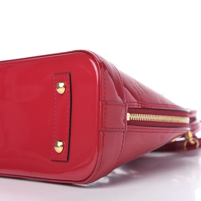 Louis Vuitton Vernis Alma BB Rose Indien 7 of 9