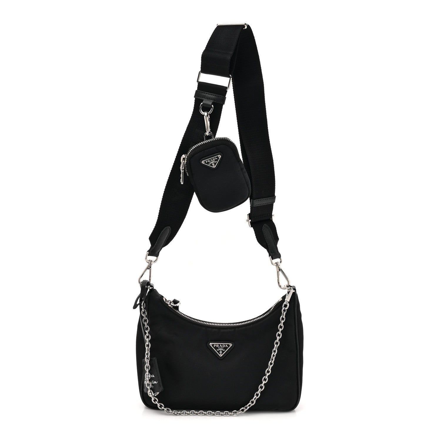 Prada Nylon Re-Edition 2005 Shoulder Bag Black 1 of 13