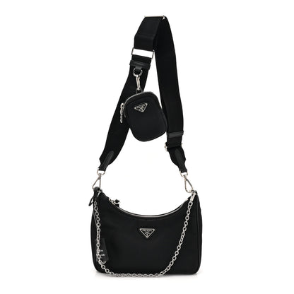 Prada Nylon Re-Edition 2005 Shoulder Bag Black 1 of 13
