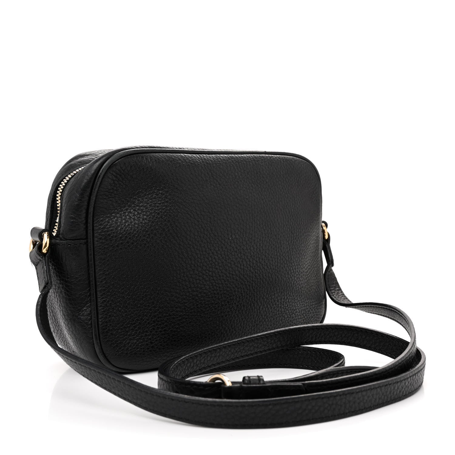 Gucci Pebbled Calfskin Small Soho Disco Bag Black 3 of 19