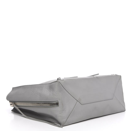Balenciaga Veau Papier A4 Zip Around Tote Gris Glace 4 of 15