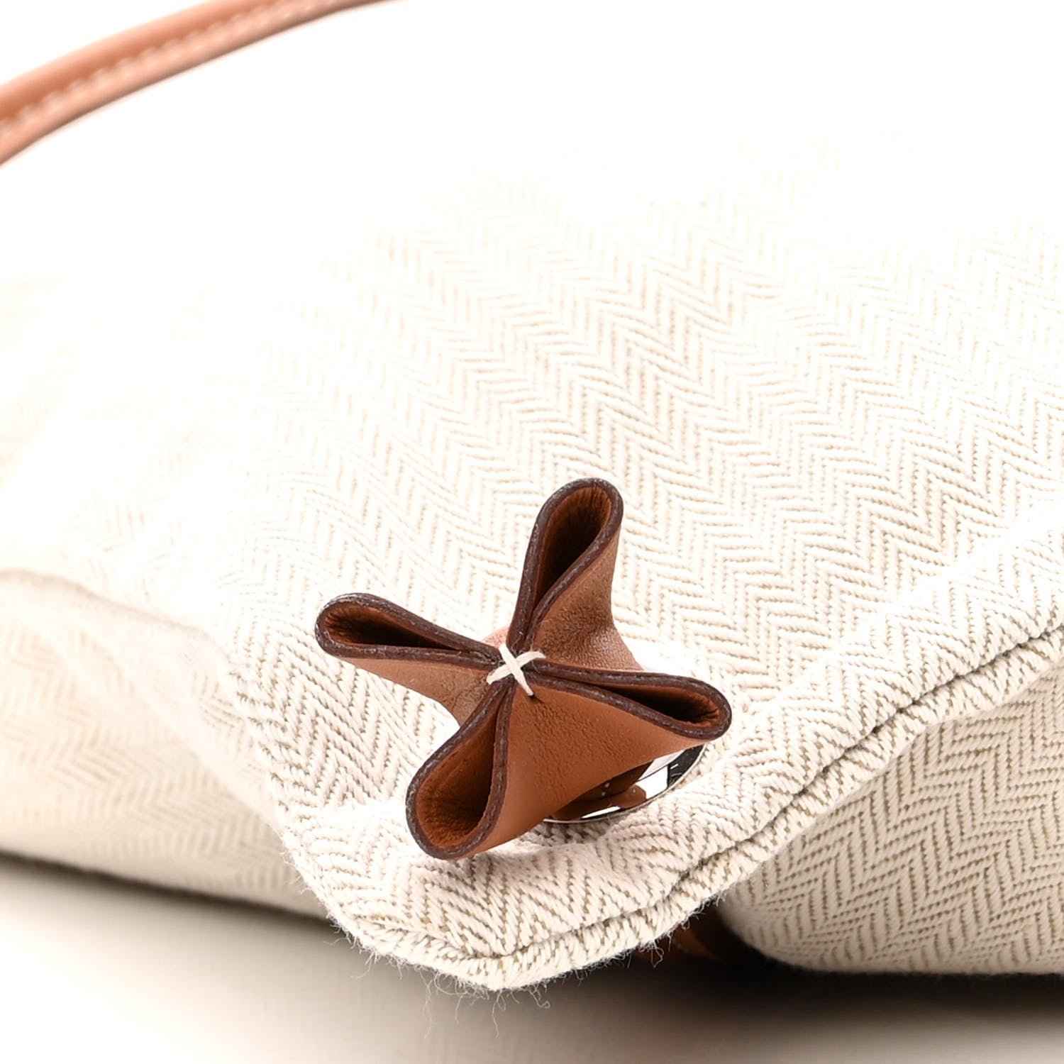 Hermes Toile Swift Maline Bag Gold Craie 8 of 9