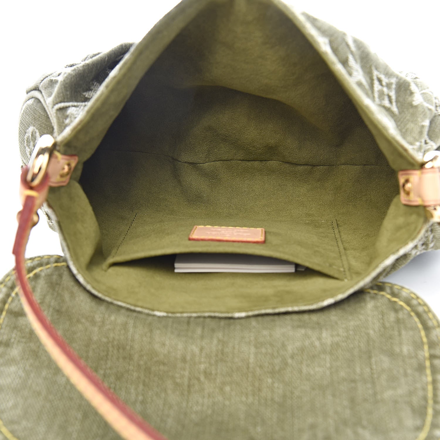 Louis Vuitton Monogram Denim Mini Pleaty Lichen 5 of 10