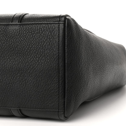 Marc Jacobs Grained Calfskin The Tag Tote Black 11 of 11