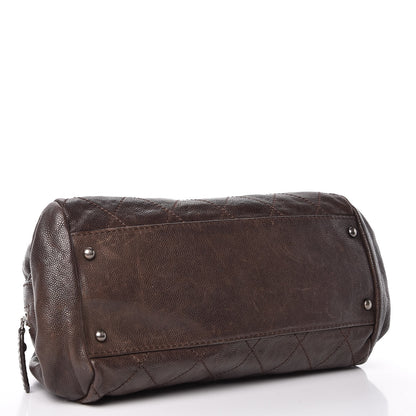 Chanel Caviar Small Outdoor Ligne Doctor Bag Brown 4 of 10
