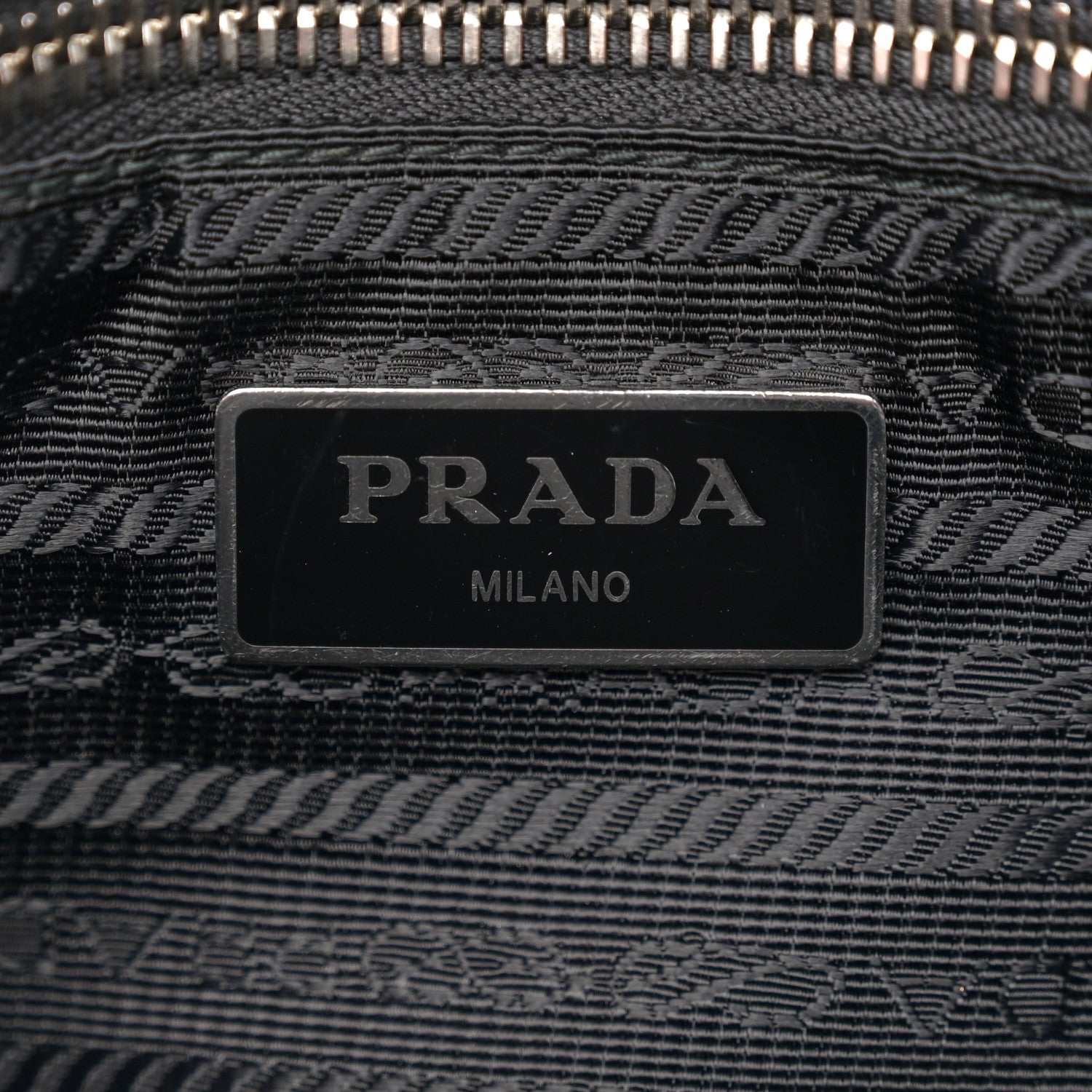 Prada Nylon Tessuto Impuntu Quilted Backpack Black 6 of 11