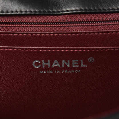 Chanel Lambskin Quilted Jumbo Single Flap Black 7 of 11