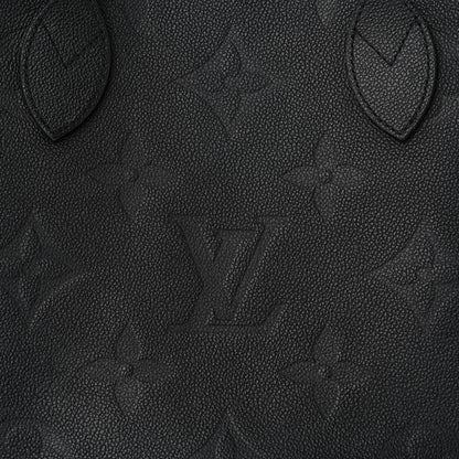 Louis Vuitton Empreinte Monogram Giant Neverfull MM Black 7 of 11
