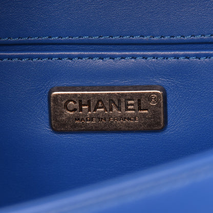 Chanel Alligator Medium Boy Flap Blue 6 of 15