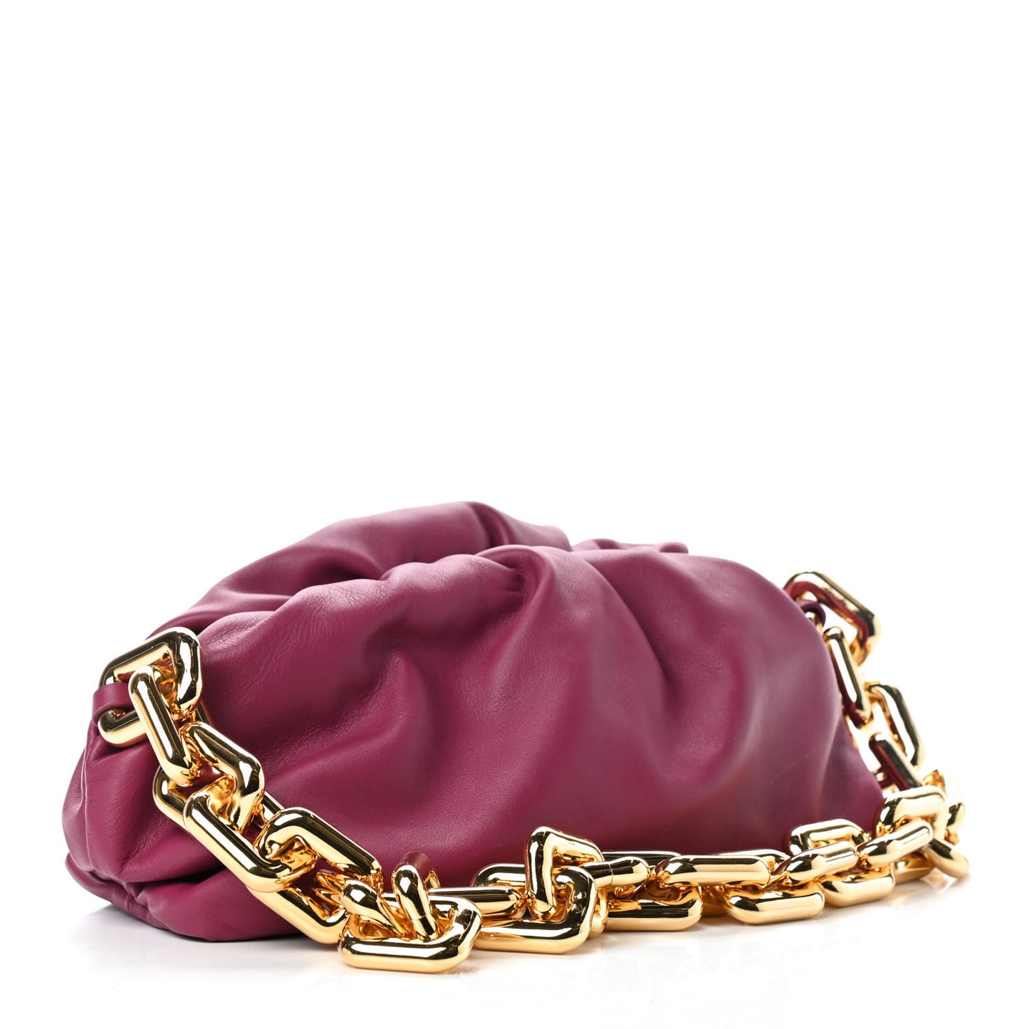 Calfskin The Pouch Chain Cinnabar