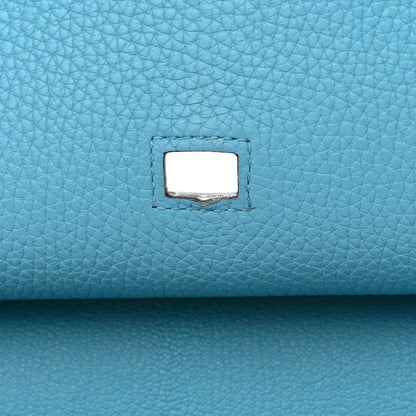 Hermes Taurillon Clemence Jypsiere 28 Bleu Du Nord 13 of 15